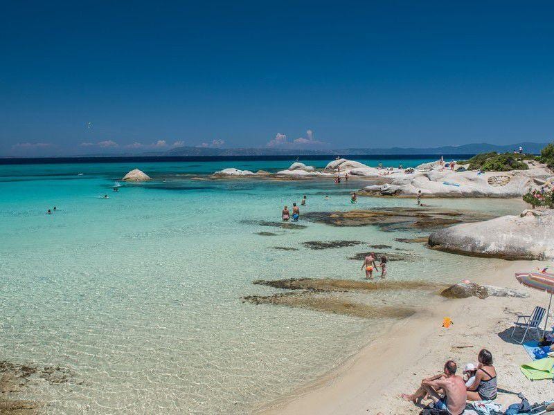 Καβουρότρυπες (Orange Beach) Σιθωνίας